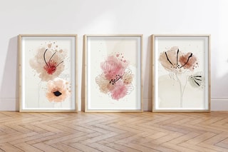 $3 tableaux en bois massif Huhu