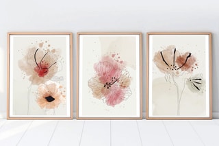 $3 tableaux en bois massif Huhu
