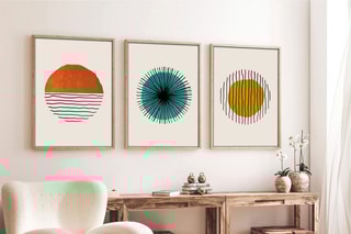$3 peintures décoratives encadrées en MDF Ursule2