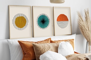 $3 peintures décoratives encadrées en MDF Ursule2