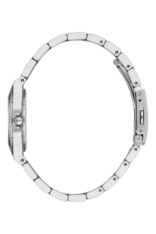 $Montre à quartz en acier et céramique - Argenté