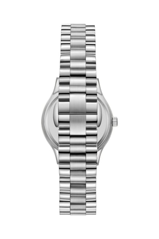$Montre à quartz en acier et céramique - Argenté et doré rose