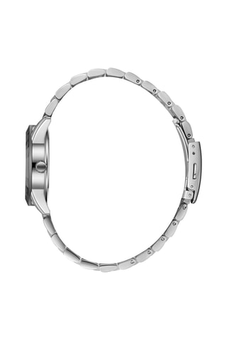 $Montre à quartz en acier, nacre, céramique et diamant - Argenté et doré