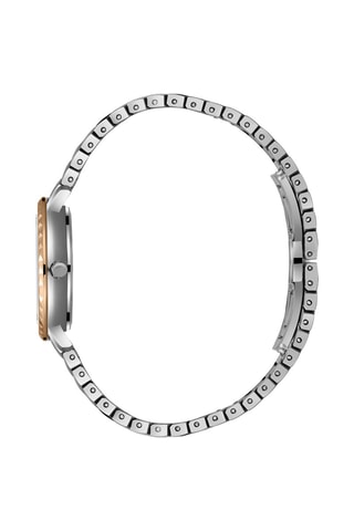 $Montre à quartz en alliage et céramique - Argenté et doré