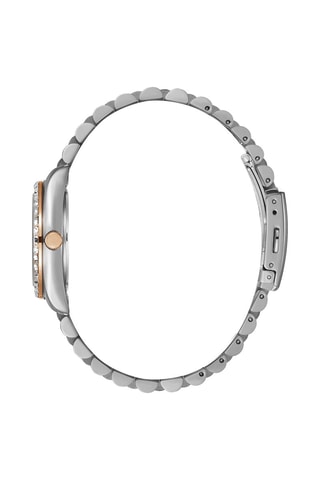 $Montre à quartz en alliage - Argenté et marron
