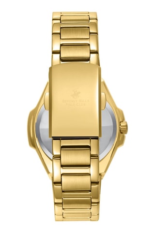 $Montre à quartz en alliage - Doré et blanc