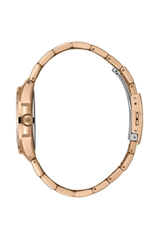 $Montre à quartz en alliage - Doré rose et blanc
