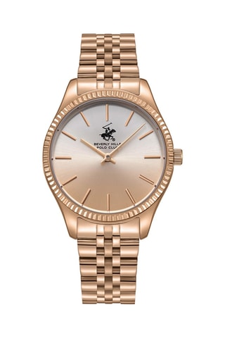 $Montre à quartz en alliage - Doré rose et argenté