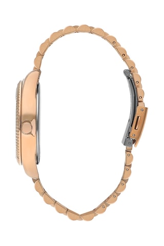 $Montre à quartz en alliage - Doré rose et argenté