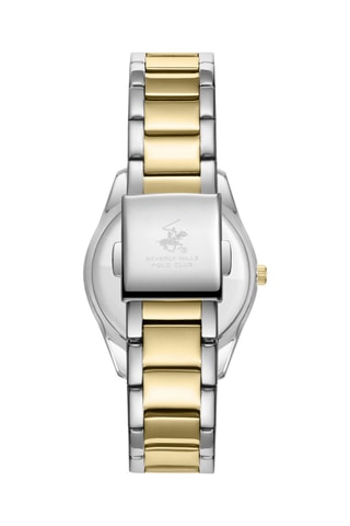 $Montre à quartz en alliage - Argenté et doré