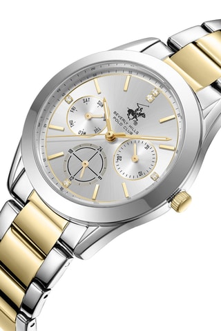 $Montre à quartz en alliage - Argenté et doré