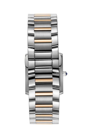 $Montre à quartz en acier, céramique et nacre - Argenté et doré