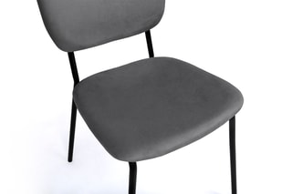 $2 chaises Clara - Gris foncé