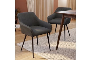 $2 chaises Jenny - Gris foncé