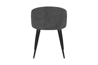 $2 chaises Léona - Gris foncé