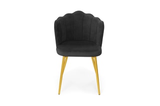 $2 chaises Arielle -  Gris foncé