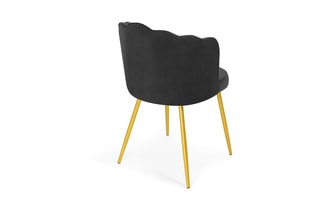 $2 chaises Arielle -  Gris foncé