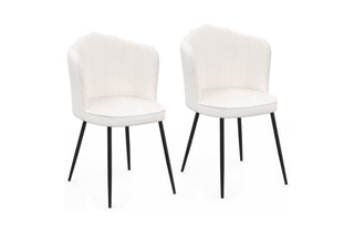 $2 chaises Arielle - Blanc