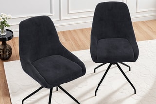 $2 chaises Olivia - Gris