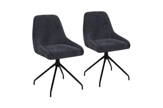 $2 chaises Olivia - Gris