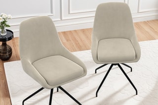 $2 chaises Olivia - Crème
