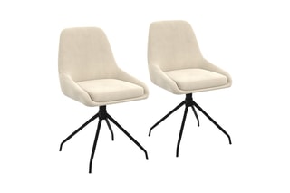 $2 chaises Olivia - Crème