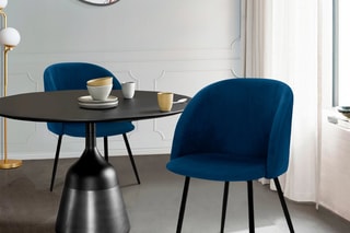 $2 chaises Nina -  Bleu canard
