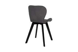 $2 chaises Daisy - Gris et noir