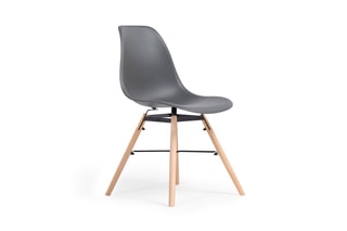 $2 chaises Arkken -  Gris et naturel