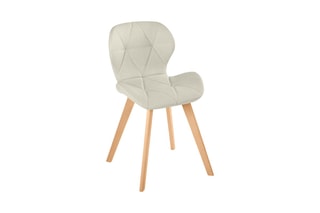$2 chaises Gatsby - 
Beige et naturel