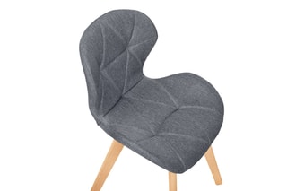 $2 chaises Gatsby - 
Gris et naturel