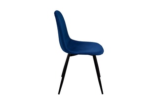 $2 chaises Sofia - Bleu cobalt