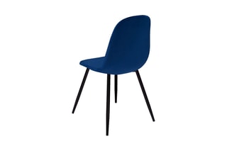 $2 chaises Sofia - Bleu cobalt