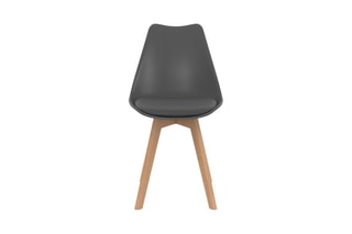 $2 chaises Nordia  Gris foncé