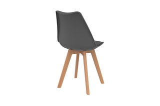 $2 chaises Nordia  Gris foncé