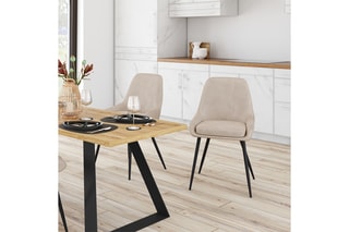 $2 chaises Olivia - 47,5 x 79 x 54 cm
