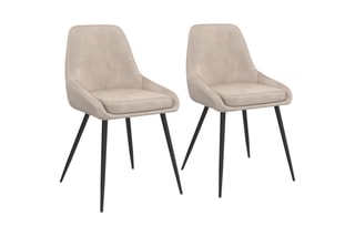 $2 chaises Olivia - 47,5 x 79 x 54 cm