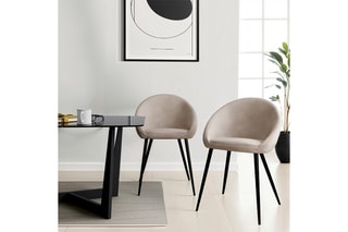 $2 chaises Dory - 54 x 77 x 52 cm