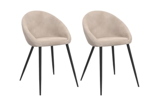 $2 chaises Dory - 54 x 77 x 52 cm