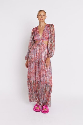 $Robe longue - Rose