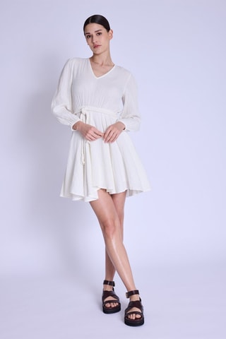 $Robe patineuse - Ecru