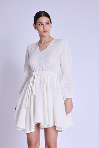 $Robe patineuse - Ecru