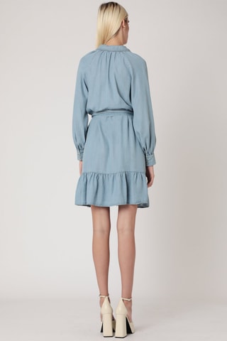 $Robe chemise - Bleu