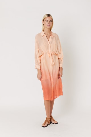 $Robe midi - Saumon