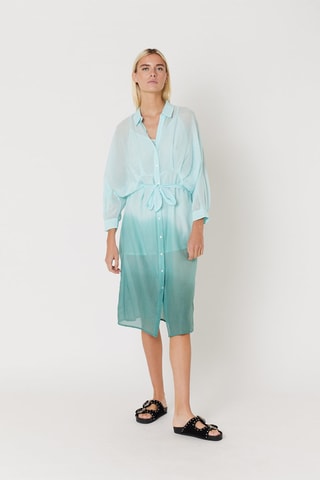 $Robe midi - Bleu