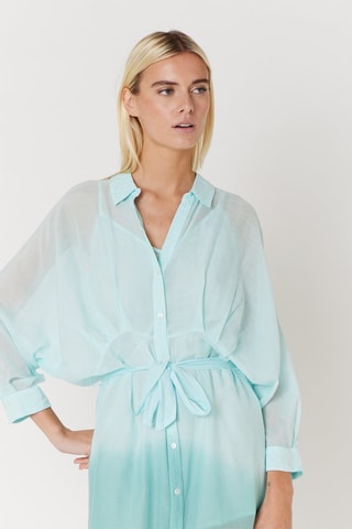 $Robe midi - Bleu