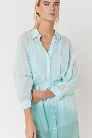$Robe midi - Bleu