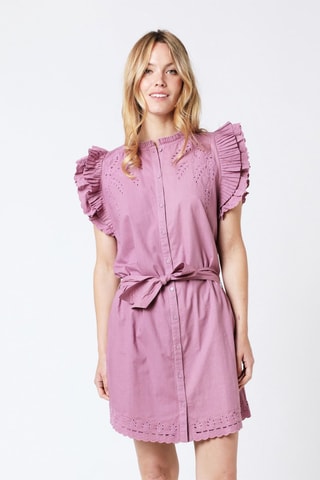 $Robe droite - Parme