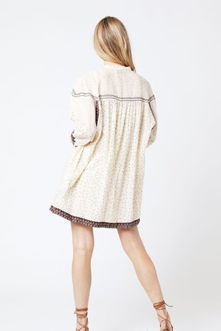 $Robe droite - Beige