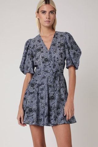 $Robe patineuse - Bleu